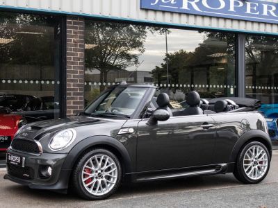 Mini Convertible 1.6 John Cooper Works (Media - Chili) 211bhp Convertible Petrol Eclipse Grey Metallic