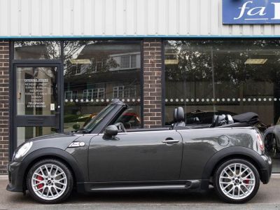 Mini Convertible 1.6 John Cooper Works (Media - Chili) 211bhp Convertible Petrol Eclipse Grey Metallic