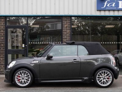 Mini Convertible 1.6 John Cooper Works (Media - Chili) 211bhp Convertible Petrol Eclipse Grey Metallic