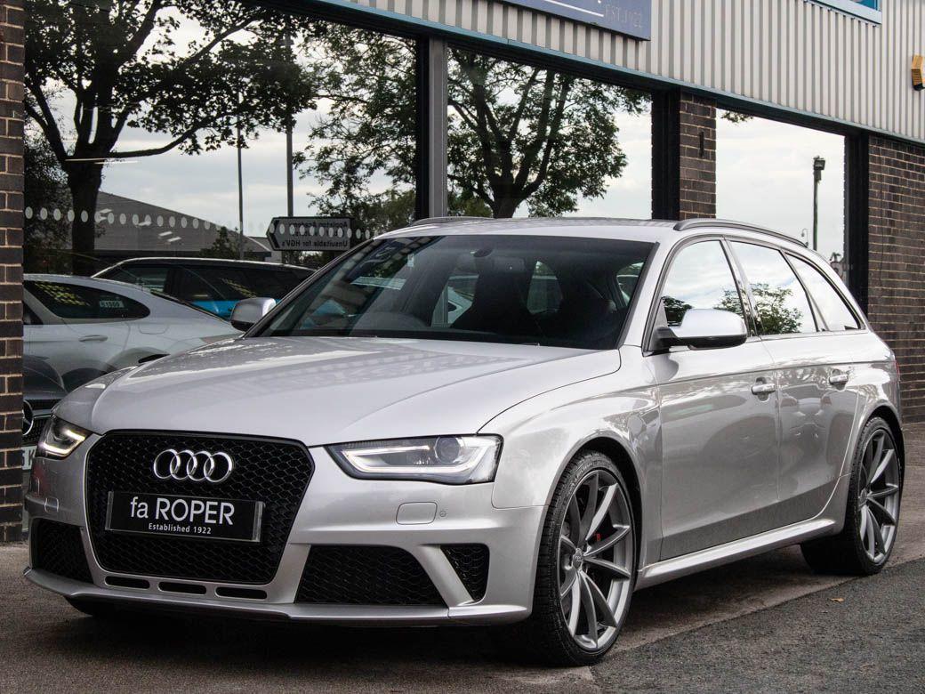 Audi RS4 Avant 4.2 FSI quattro S tronic 450ps Estate Petrol Prisma Silver Crystal