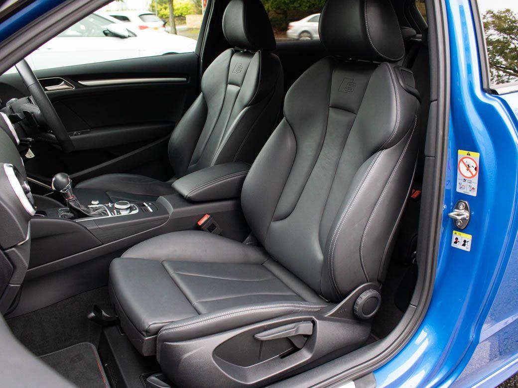 Audi A3 2.0 S3 TFSI quattro Black Edition 3 door S tronic 310ps Hatchback Petrol Ara Blue Crystal Effect