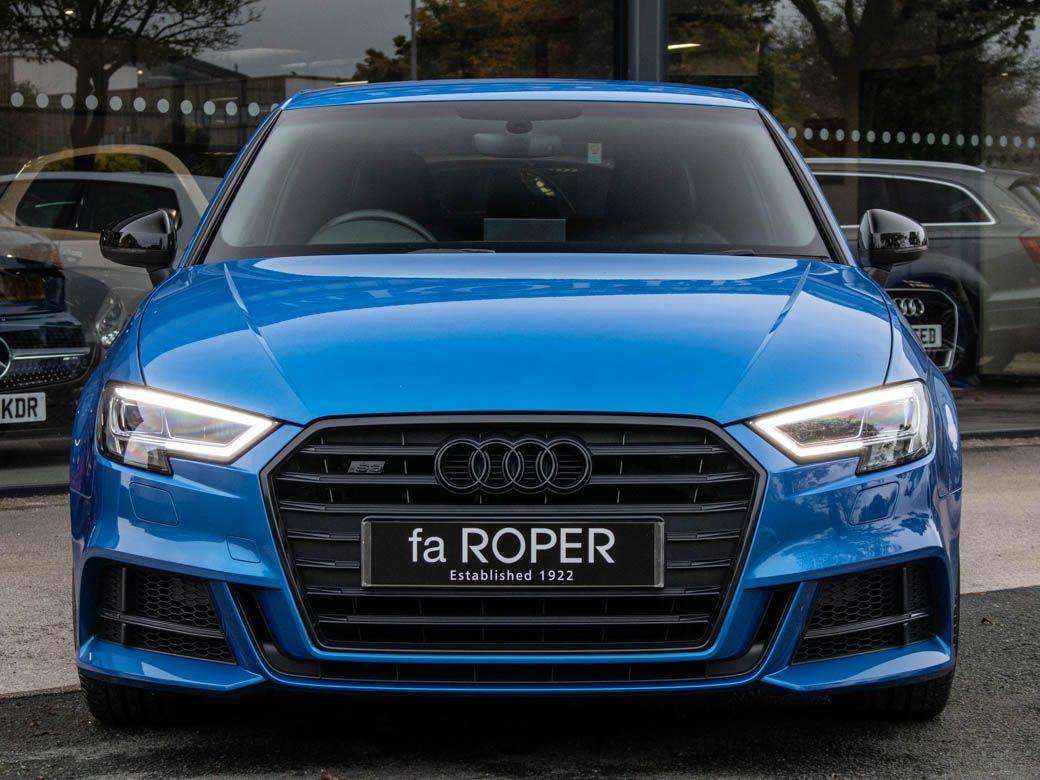 Audi A3 2.0 S3 TFSI quattro Black Edition 3 door S tronic 310ps Hatchback Petrol Ara Blue Crystal Effect