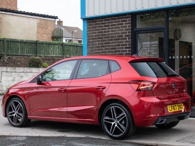 SEAT Ibiza 1.0 TSI FR 115ps 5 door Hatchback Petrol Desire Red Metallic