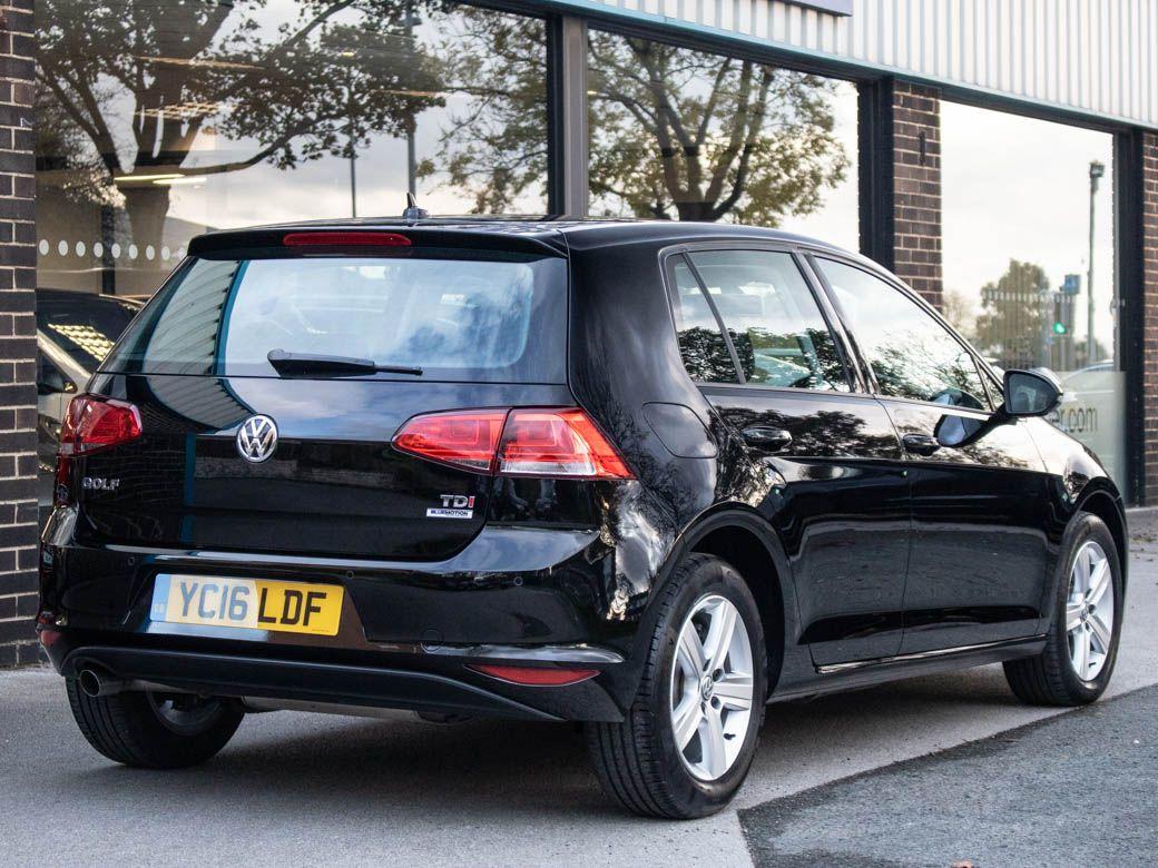 Volkswagen Golf 1.6 TDI Match Edition 5 door DSG 110ps Hatchback Diesel Black