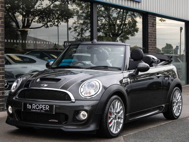 Mini Convertible 1.6 John Cooper Works (Media - Chili) 211bhp Convertible Petrol Eclipse Grey Metallic