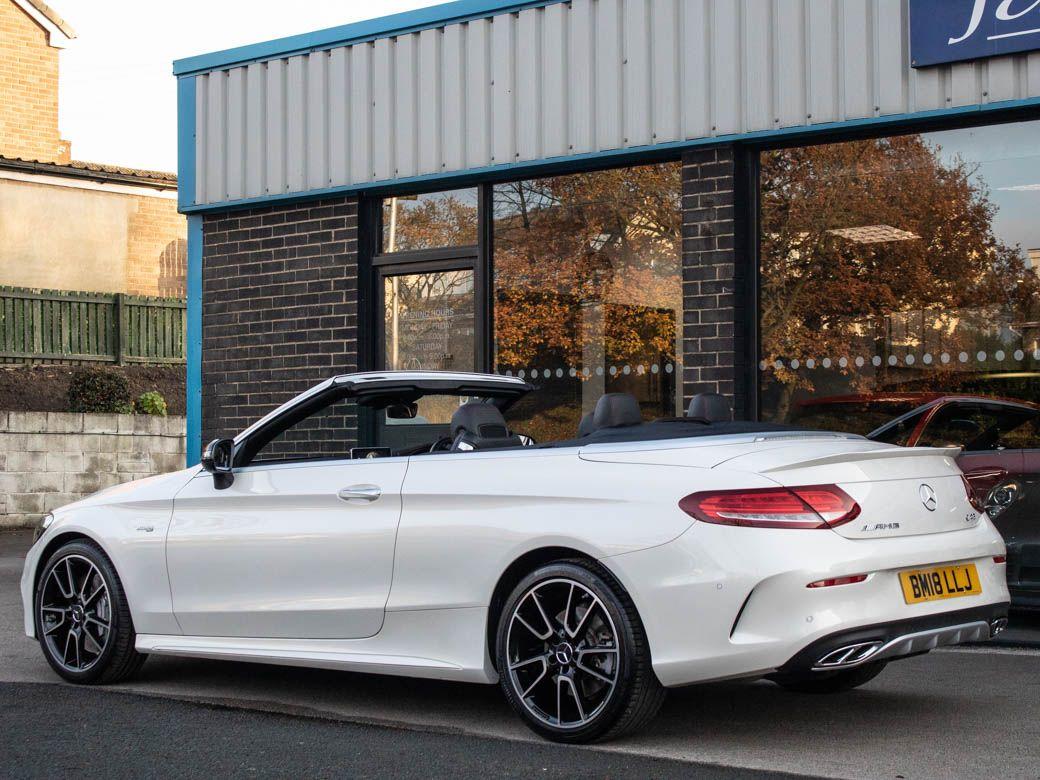 Mercedes-Benz C Class 3.0 C43 AMG 4MATIC Cabriolet Premium Plus Auto Convertible Petrol Diamond White Metallic