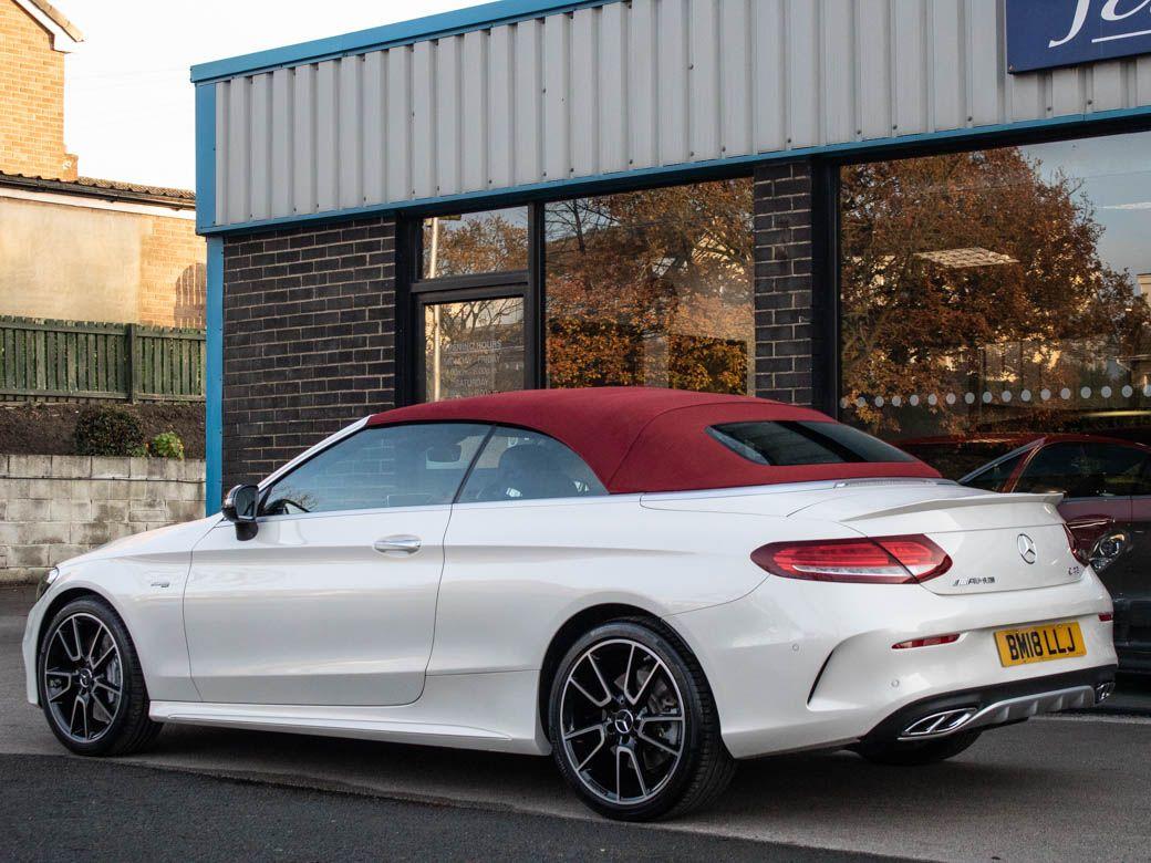 Mercedes-Benz C Class 3.0 C43 AMG 4MATIC Cabriolet Premium Plus Auto Convertible Petrol Diamond White Metallic