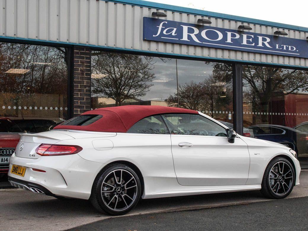 Mercedes-Benz C Class 3.0 C43 AMG 4MATIC Cabriolet Premium Plus Auto Convertible Petrol Diamond White Metallic