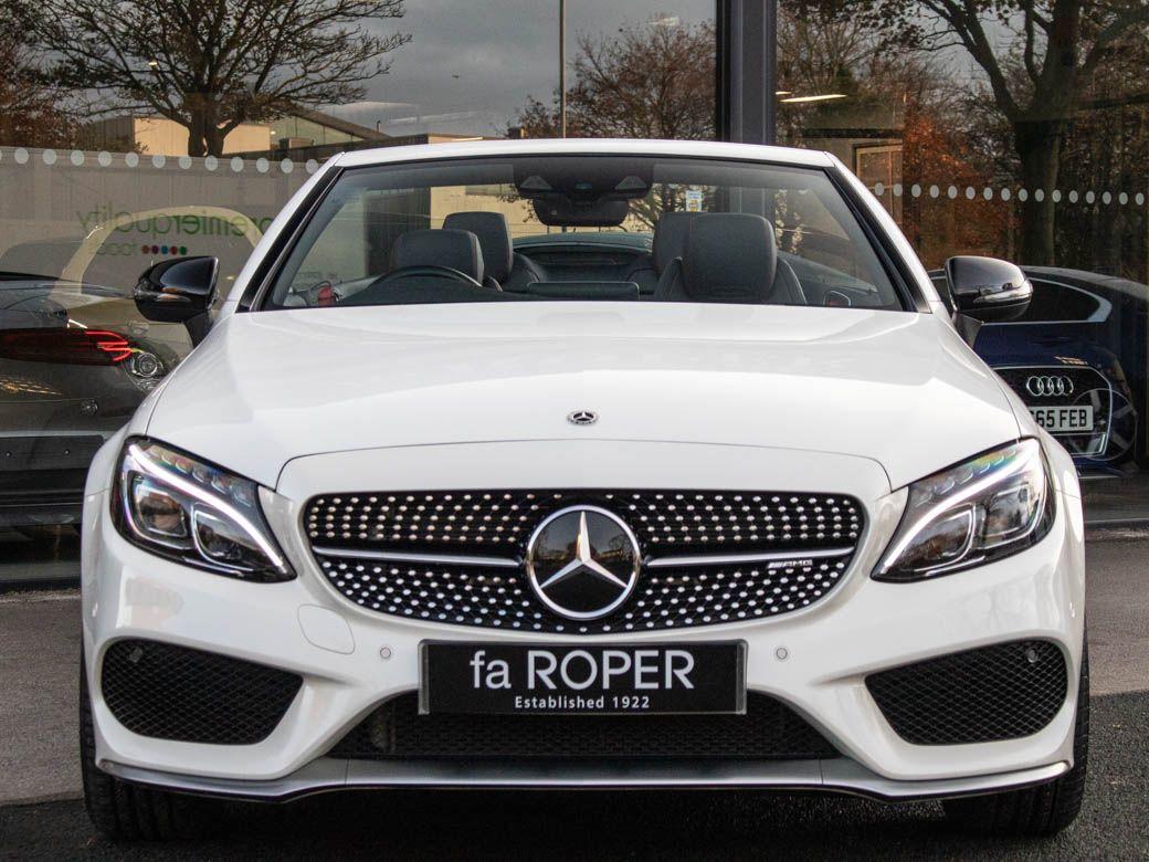 Mercedes-Benz C Class 3.0 C43 AMG 4MATIC Cabriolet Premium Plus Auto Convertible Petrol Diamond White Metallic