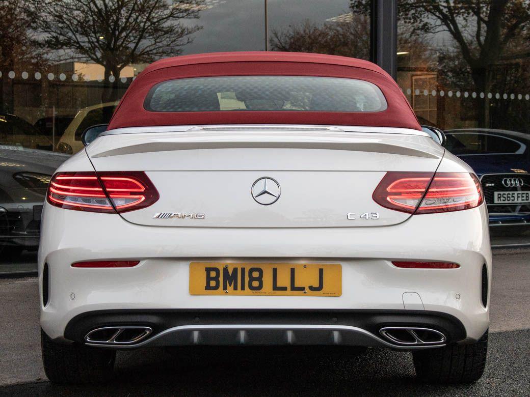 Mercedes-Benz C Class 3.0 C43 AMG 4MATIC Cabriolet Premium Plus Auto Convertible Petrol Diamond White Metallic