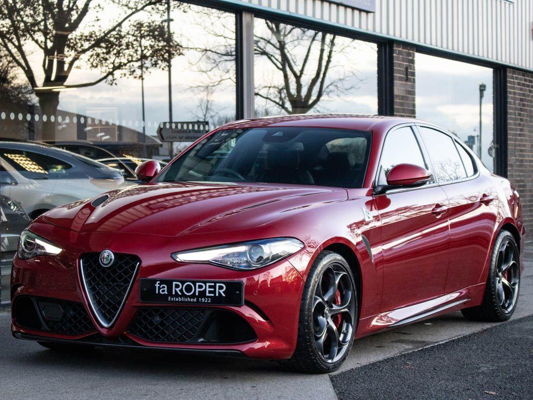 Alfa Romeo Giulia 2.9 V6 BiTurbo Quadrifoglio Auto 510ps Saloon Petrol Competizione Red Tri Coat Paint FinishAlfa Romeo Giulia 2.9 V6 BiTurbo Quadrifoglio Auto 510ps Saloon Petrol Competizione Red Tri Coat Paint Finish at fa Roper Ltd Bradford