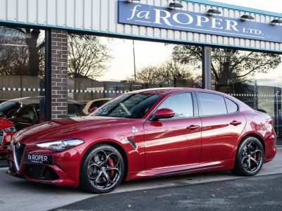 Alfa Romeo Giulia 2.9 V6 BiTurbo Quadrifoglio Auto 510ps Saloon Petrol Competizione Red Tri Coat Paint Finish