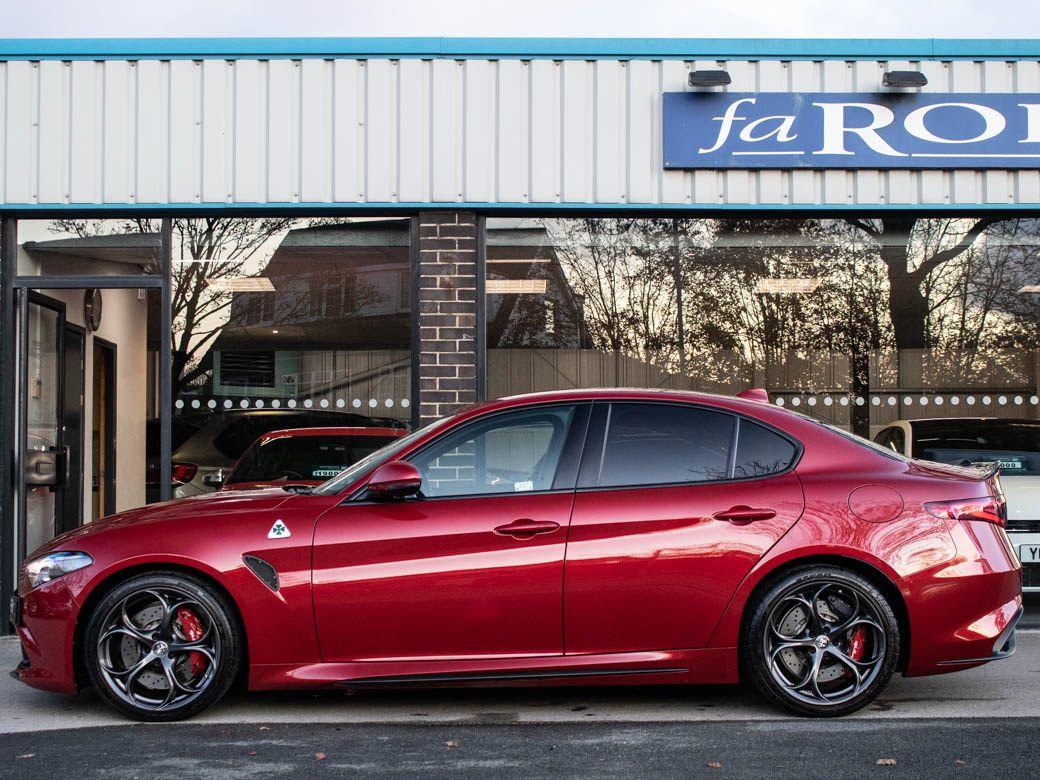 Alfa Romeo Giulia 2.9 V6 BiTurbo Quadrifoglio Auto 510ps Saloon Petrol Competizione Red Tri Coat Paint Finish