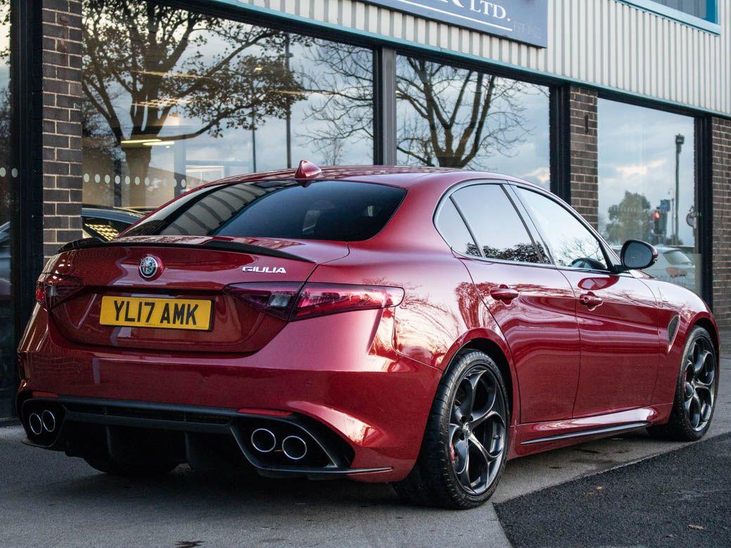 Alfa Romeo Giulia 2.9 V6 BiTurbo Quadrifoglio Auto 510ps Saloon Petrol Competizione Red Tri Coat Paint Finish