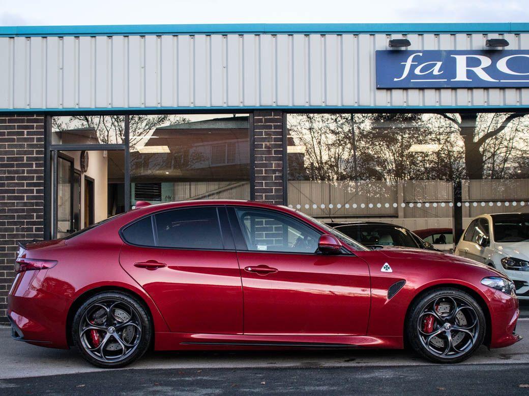 Alfa Romeo Giulia 2.9 V6 BiTurbo Quadrifoglio Auto 510ps Saloon Petrol Competizione Red Tri Coat Paint Finish