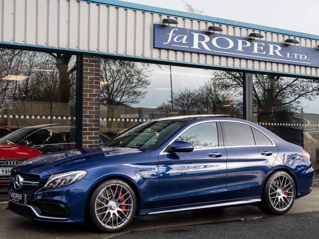 Mercedes-Benz C Class 4.0 C63 S Premium 4 door Auto 510ps Saloon Petrol Brilliant Blue Metallic