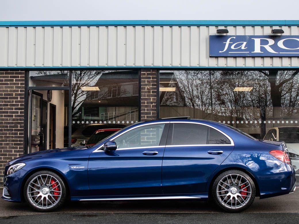 Mercedes-Benz C Class 4.0 C63 S Premium 4 door Auto 510ps Saloon Petrol Brilliant Blue Metallic