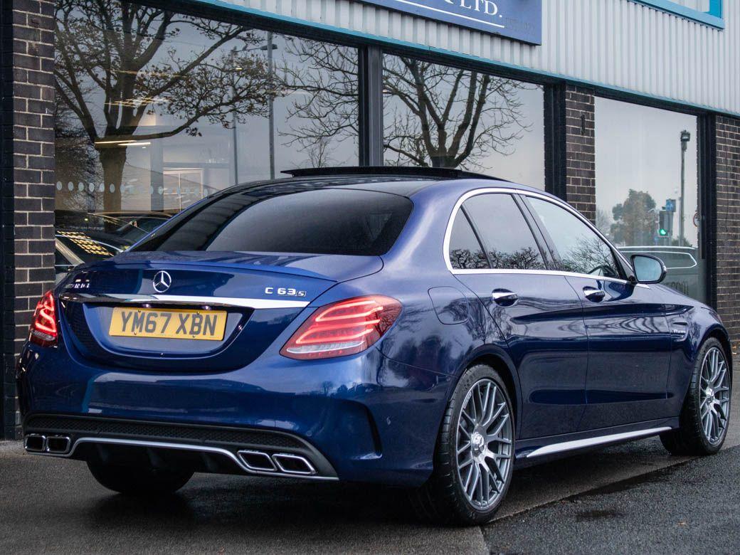 Mercedes-Benz C Class 4.0 C63 S Premium 4 door Auto 510ps Saloon Petrol Brilliant Blue Metallic