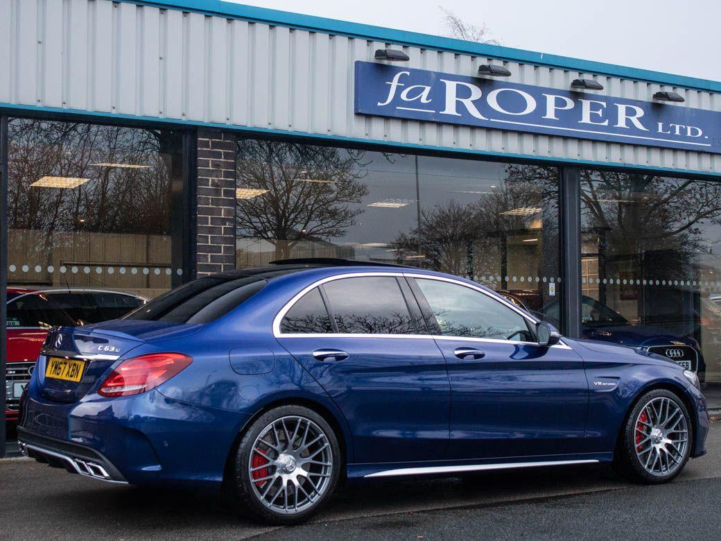 Mercedes-Benz C Class 4.0 C63 S Premium 4 door Auto 510ps Saloon Petrol Brilliant Blue Metallic