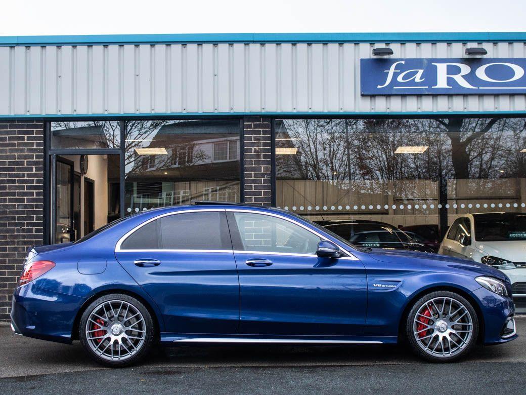 Mercedes-Benz C Class 4.0 C63 S Premium 4 door Auto 510ps Saloon Petrol Brilliant Blue Metallic