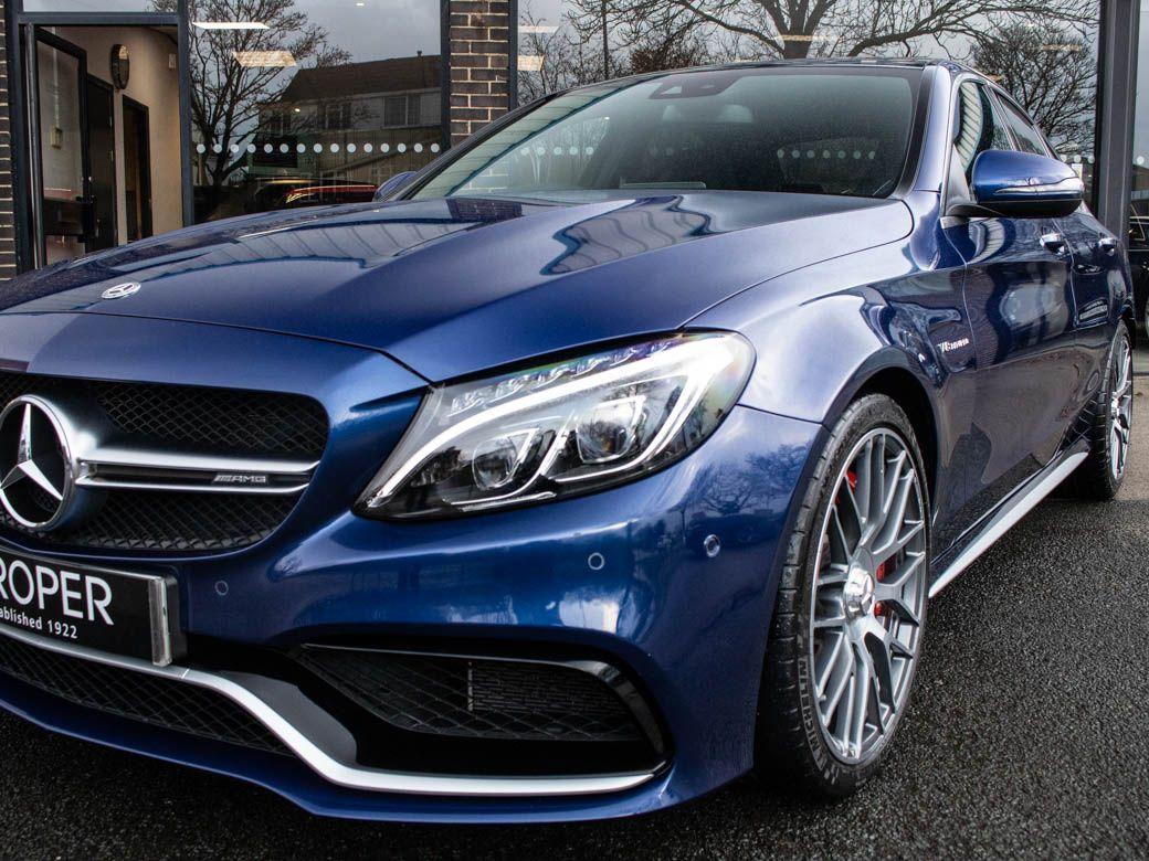 Mercedes-Benz C Class 4.0 C63 S Premium 4 door Auto 510ps Saloon Petrol Brilliant Blue Metallic