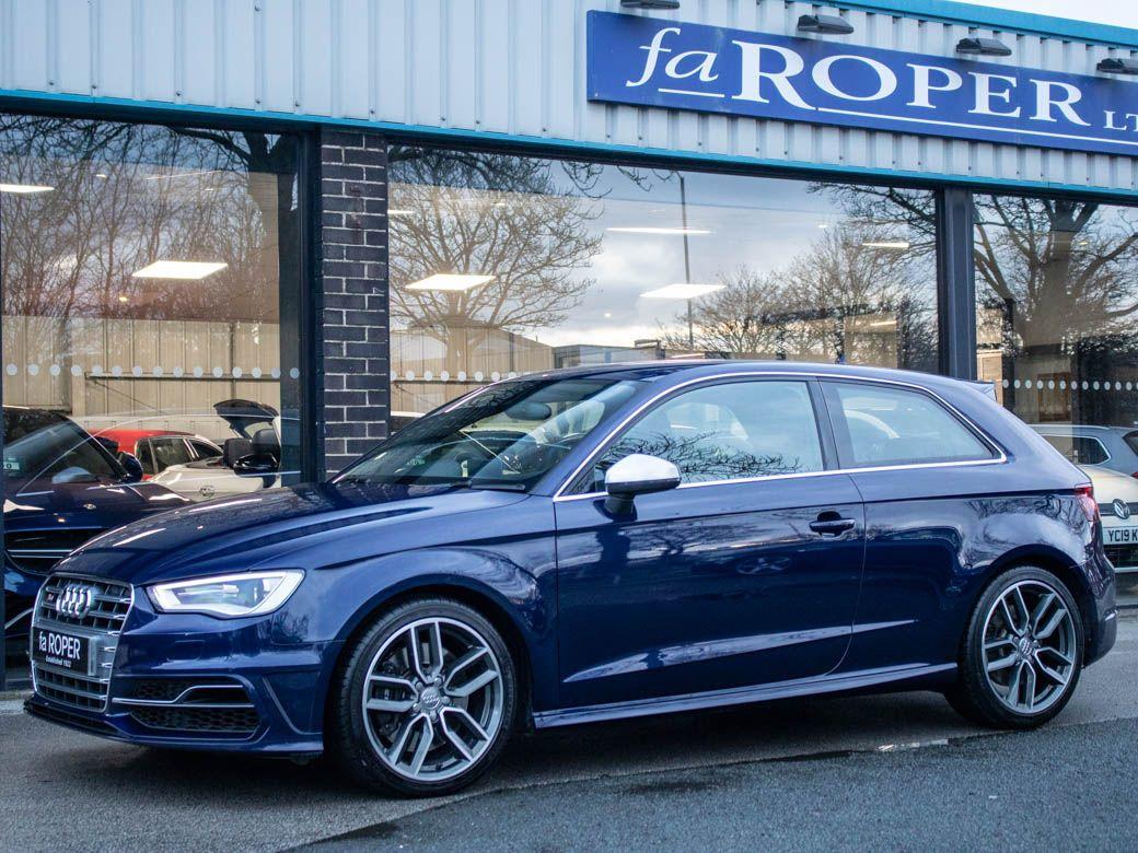 Audi A3 2.0 S3 TFSI quattro 3 door S tronic Hatchback Petrol Estoril Blue Metallic