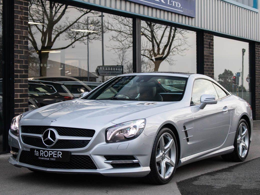 Mercedes-Benz SL Class 3.5 SL350 AMG Sport 2dr Auto Convertible Petrol Iridium Silver Metallic