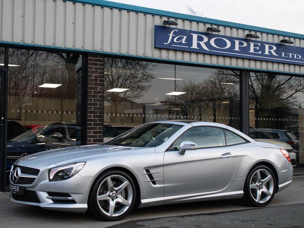 Mercedes-Benz SL Class 3.5 SL350 AMG Sport 2dr Auto Convertible Petrol Iridium Silver Metallic